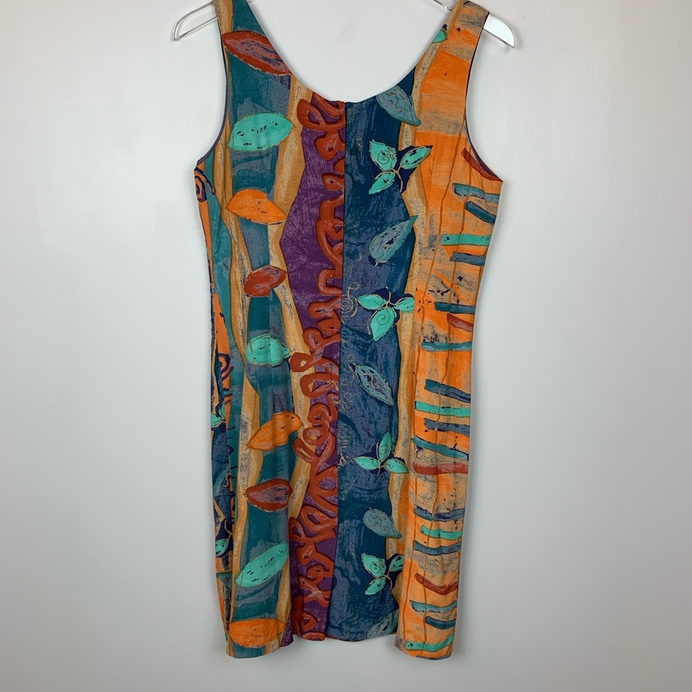 Rabbit Rabbit Rabbit Multi Color Shift Dress 10p - image 2